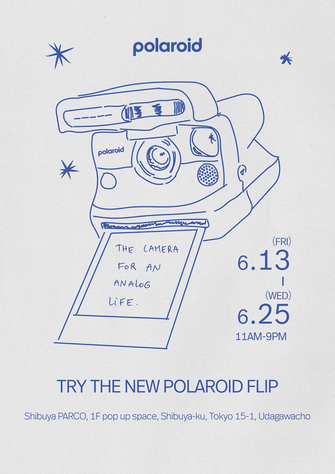 Polaroidが日本初となるポップアップ「THE POLAROID ANALOG EXPERIENCE