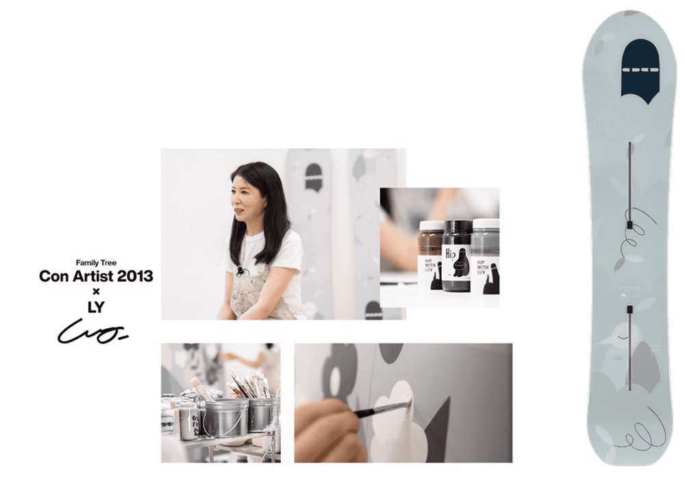 Burtonがアーティスト3人とコラボしたスノーボードを数量限定発売