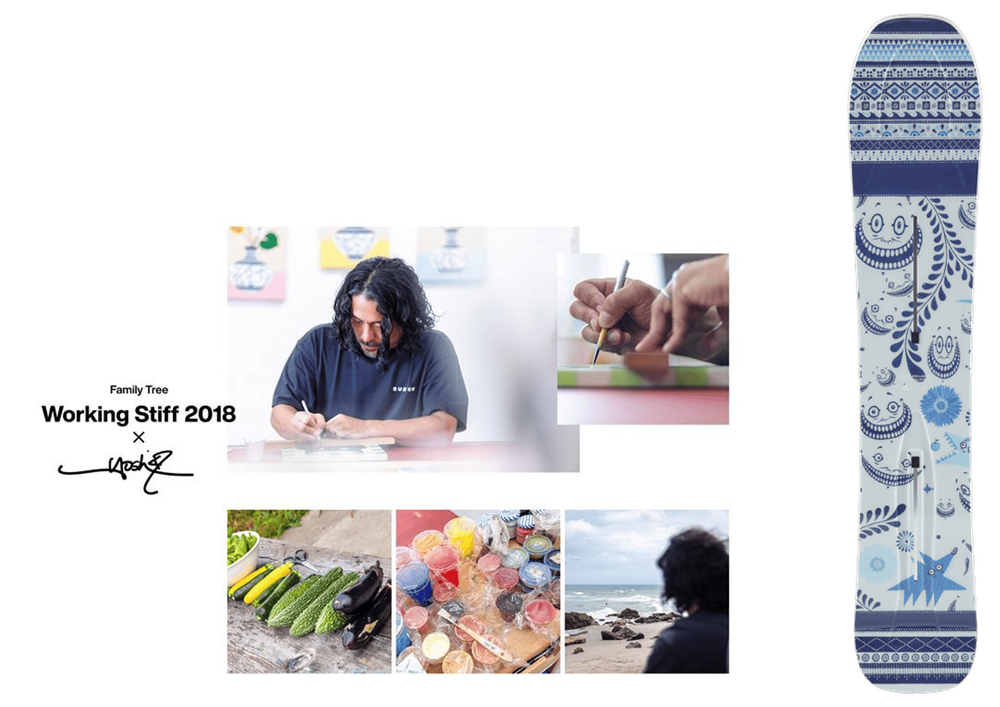 Burtonがアーティスト3人とコラボしたスノーボードを数量限定発売